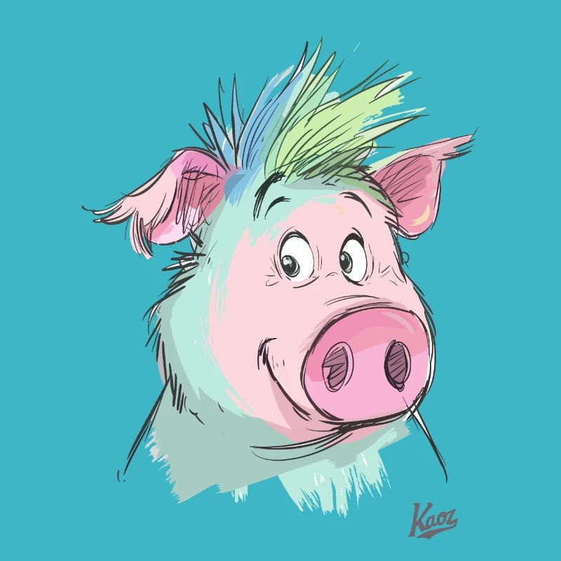 Friendly Pig