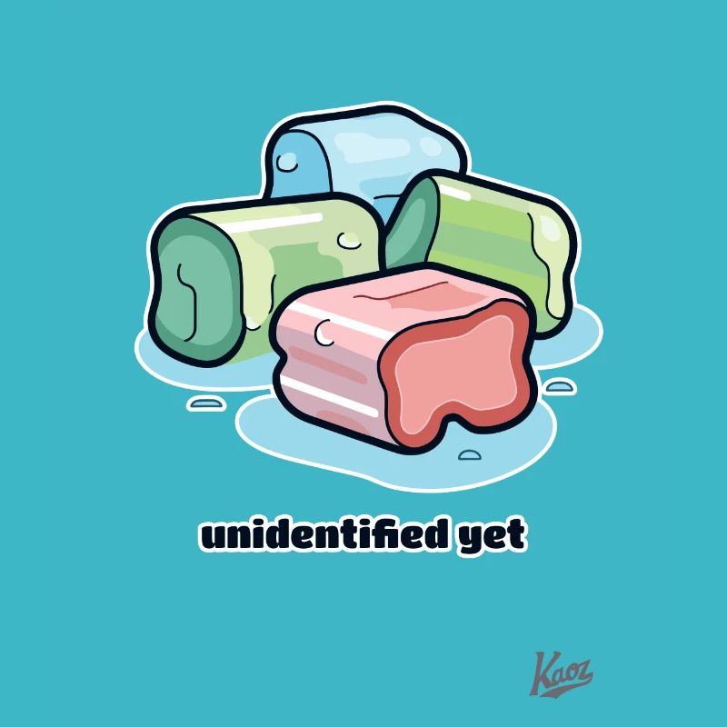 Unknown chewing gum object