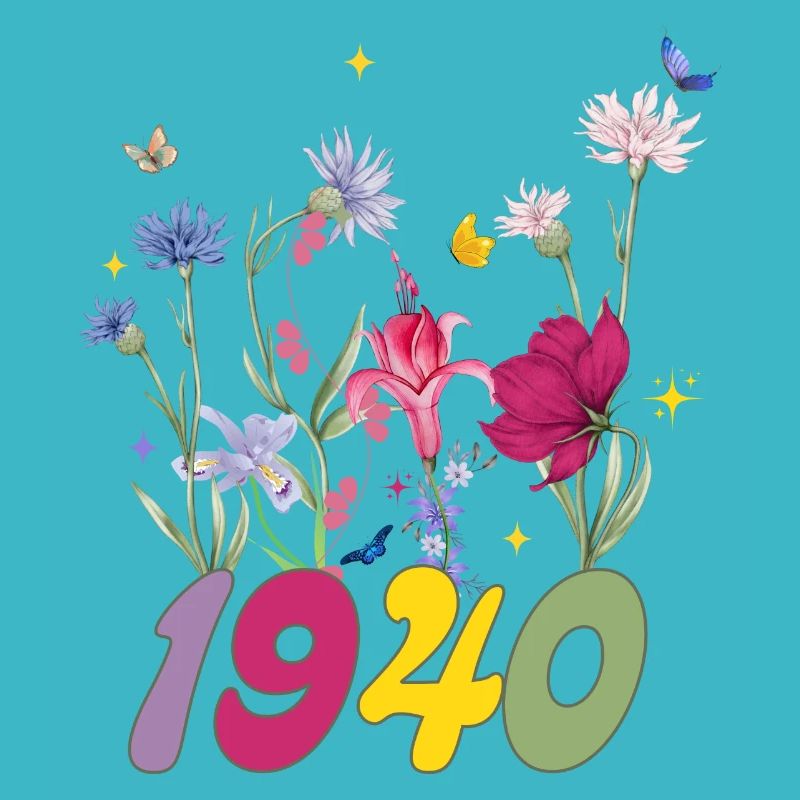 Année de naissance 1940 fleurs sauvages