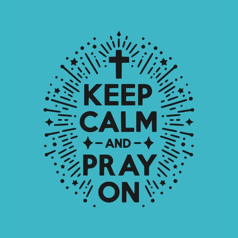 Restez calme et continuez à prier
