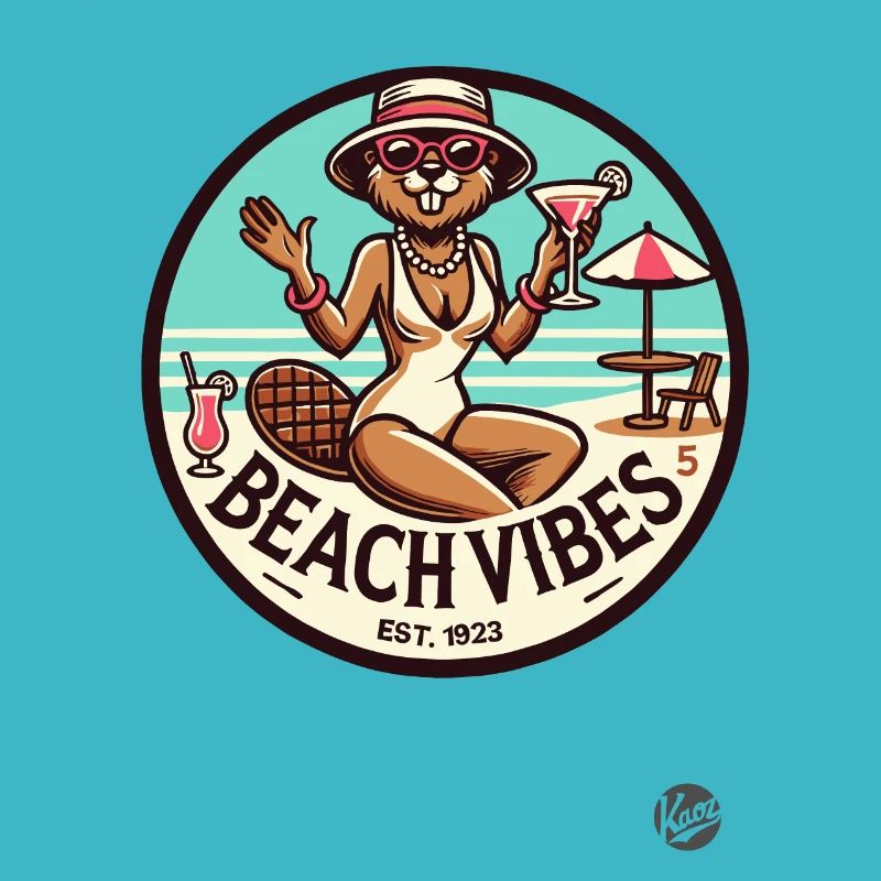 Beaver Lady apporte une ambiance rétro de plage de vacances
