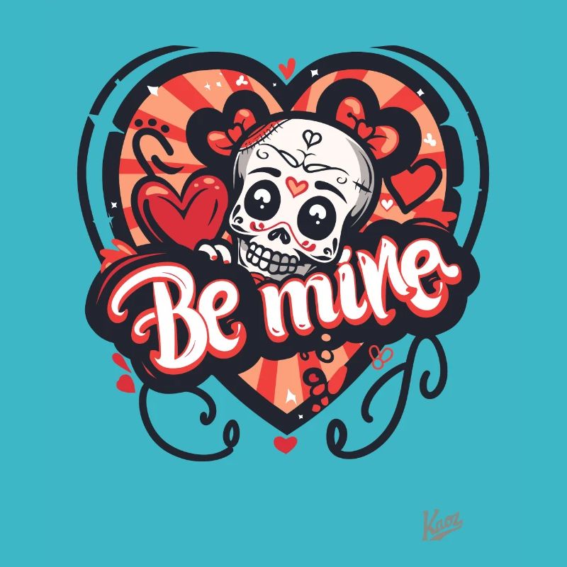 Heart and Skull: Be Mine