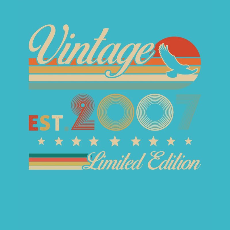 Vintage 2007 18th Anniversary Gift