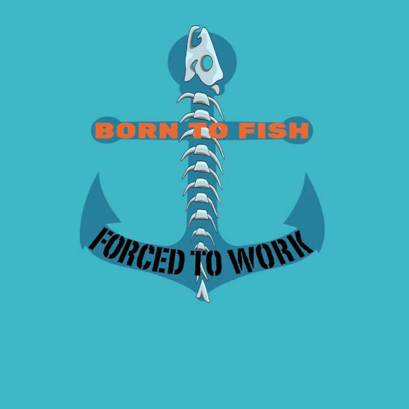 Born to fish and forced to work