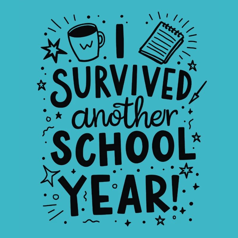 I Survived Another School Year – Lehrer Schüler