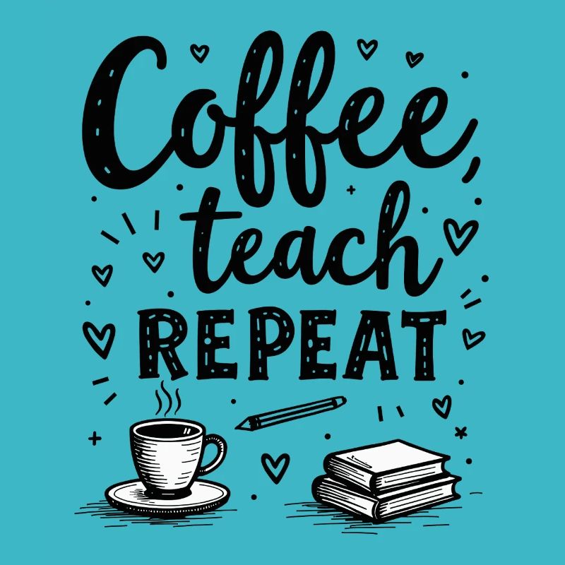 CoffeeTeach Repeat – Lehrer Erzieher Bildung