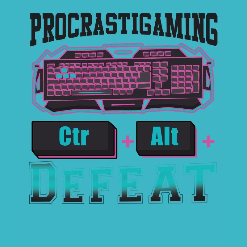 Gamer Procrastigaming CTR Alt Defeat Gaming