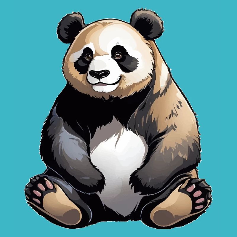 Panda - Conception d’animaux mignons