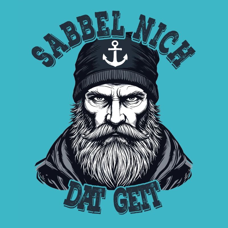 Frison orientale marin de la mer du Nord Sabbel nich dat geit