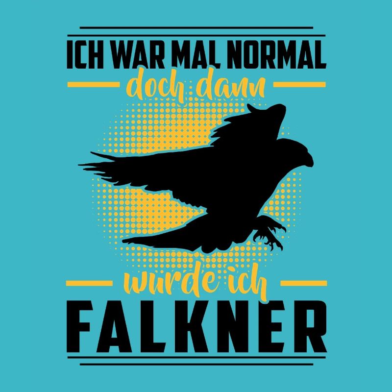 Falkner war normal Beizjagd Falknerei