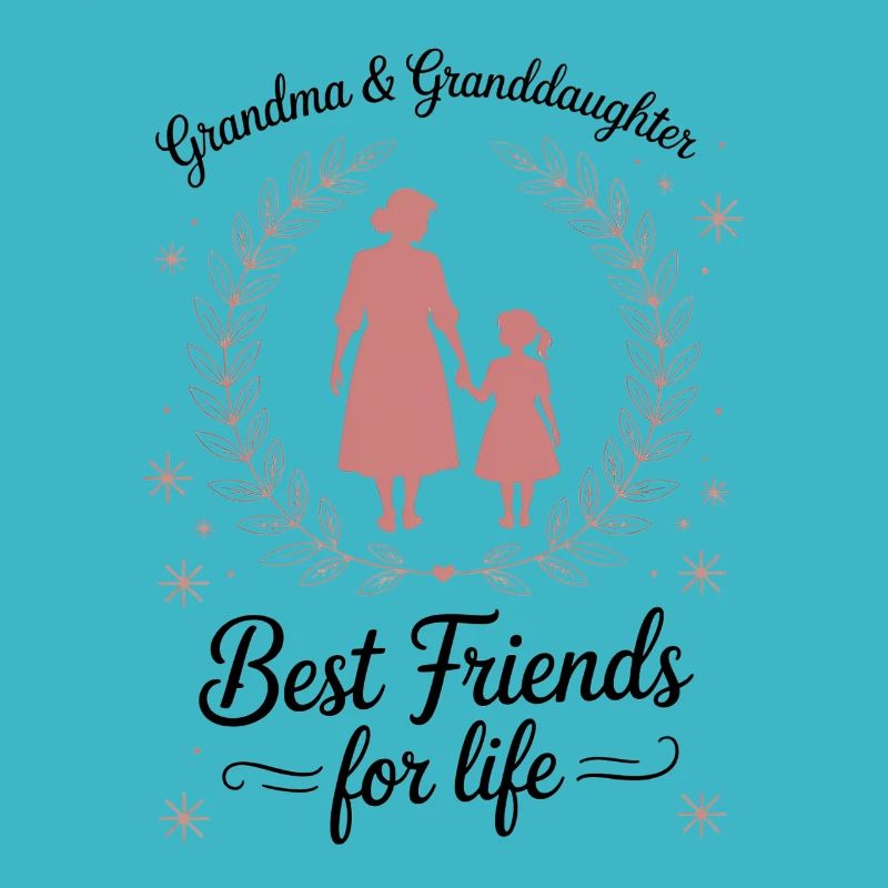 Oma und Enkelin Großmutter Liebe