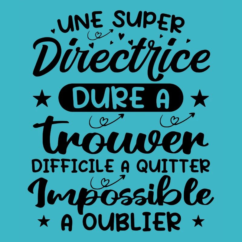 Une Super Directrice - Cadeau directrice