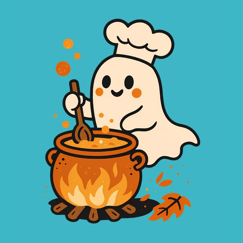 Boiling Ghost in Autumn Pot