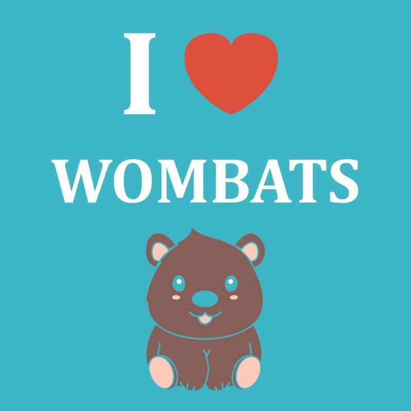 Ich liebe Soft Wombats