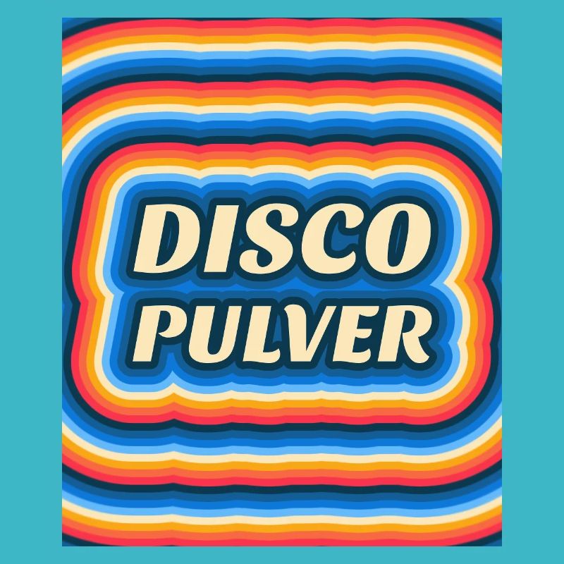 Disco Pulver Retro Logo