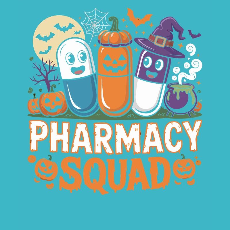 Collection d’Halloween de l’équipe pharmaceutique