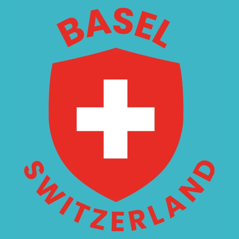 Basel shield Swiss cross