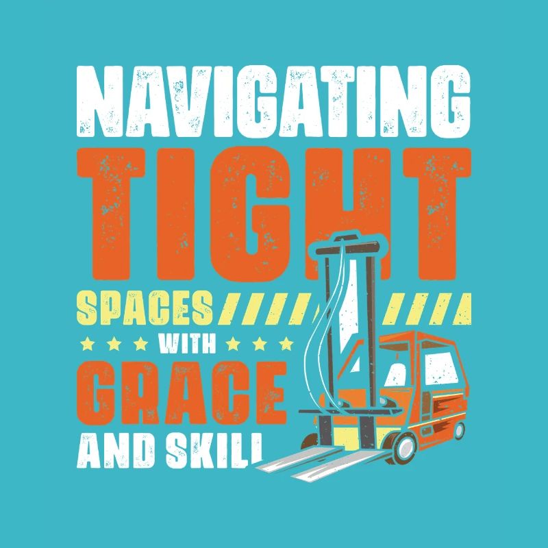 Staplerfahrer Englisch Spruch Stapler