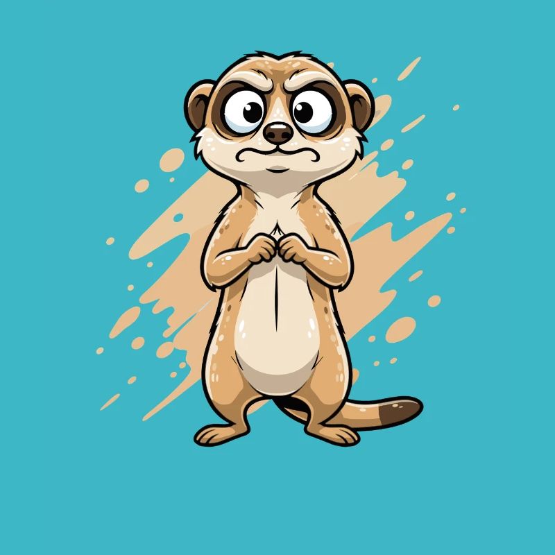 Caricature de Suricate Douteuse