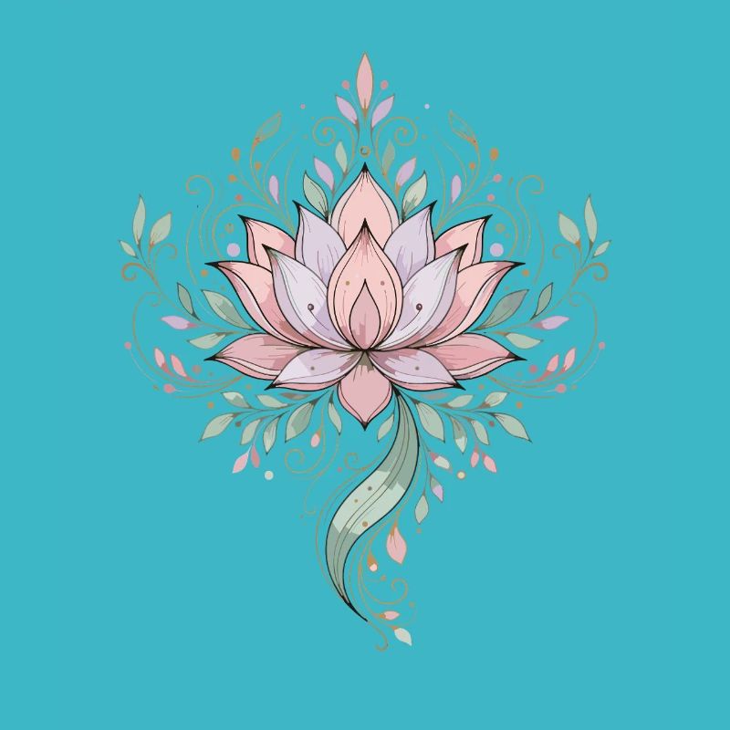 Pastel Lotus Mandala