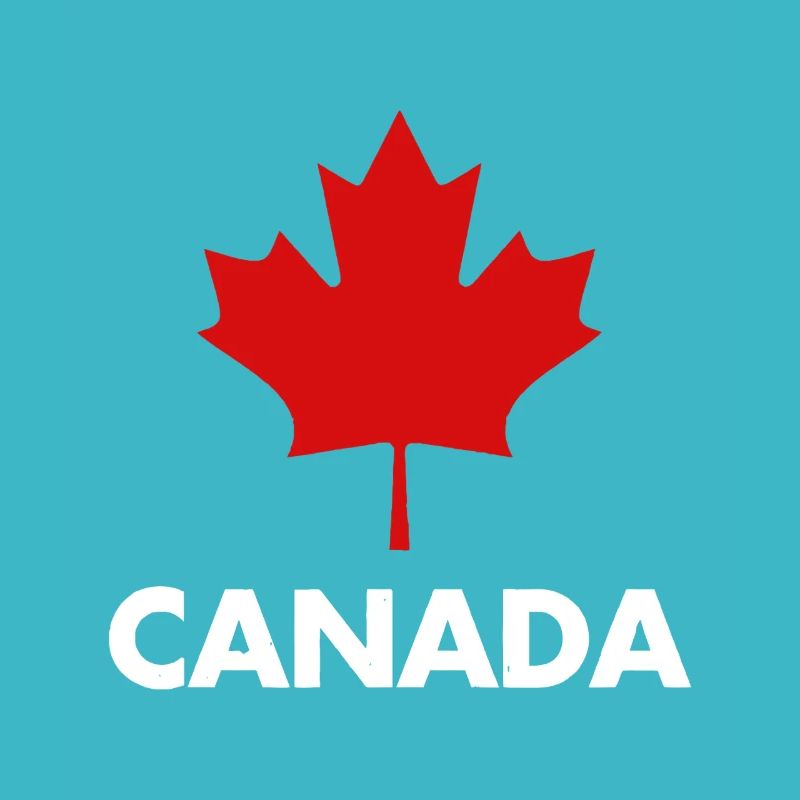 Red Maple Leaf Canada Emblem Tee