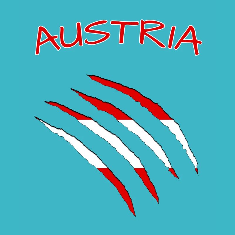 Drapeau Autriche Griffe Autriche Autriche Drapeau Autriche au