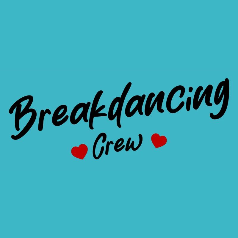 Breakdancing Crew Herz