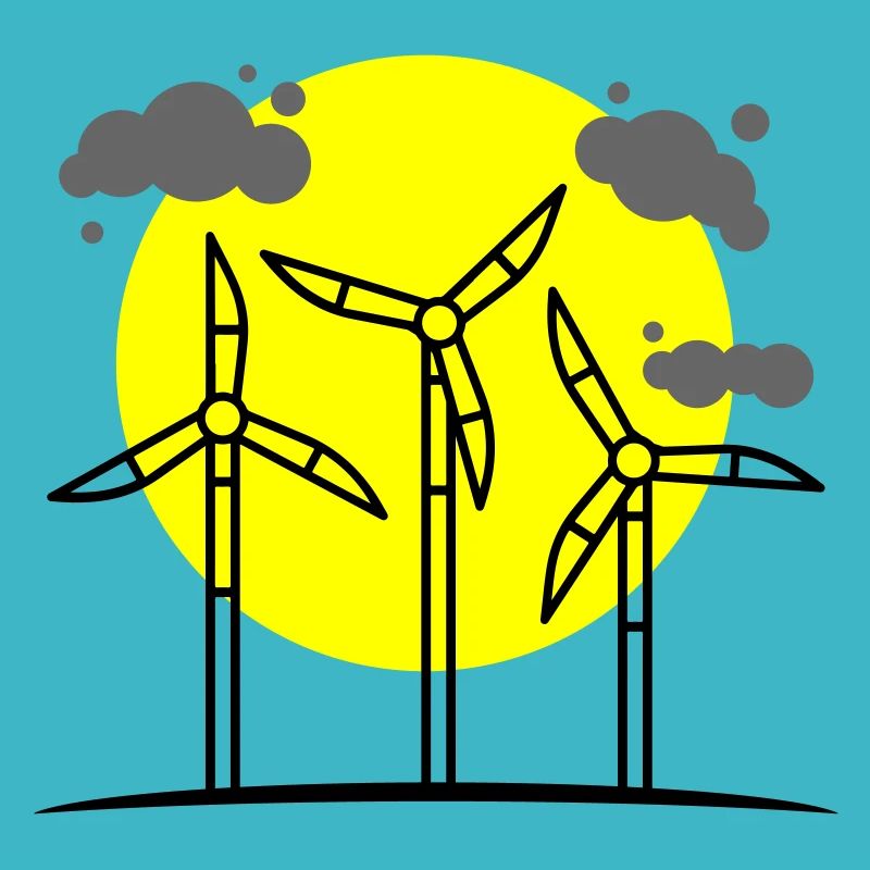 Énergie renouvelable pour éoliennes