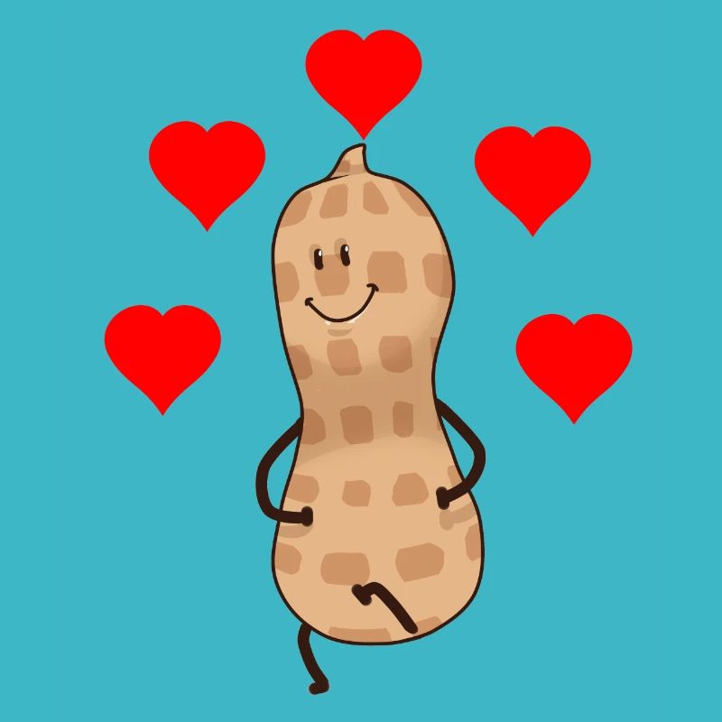 Sincère cacahuète noix idée cadeau Saint-Valentin