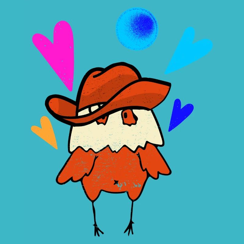 Hähnchen Cowboy