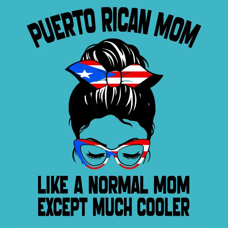 Puerto-ricanische Mutter wie eine normale Mutter Muttertag