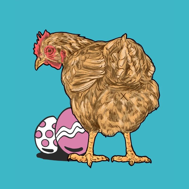 Chicken, Poultry, Poultry, Eggs, Egg, Easter, Easter Egg