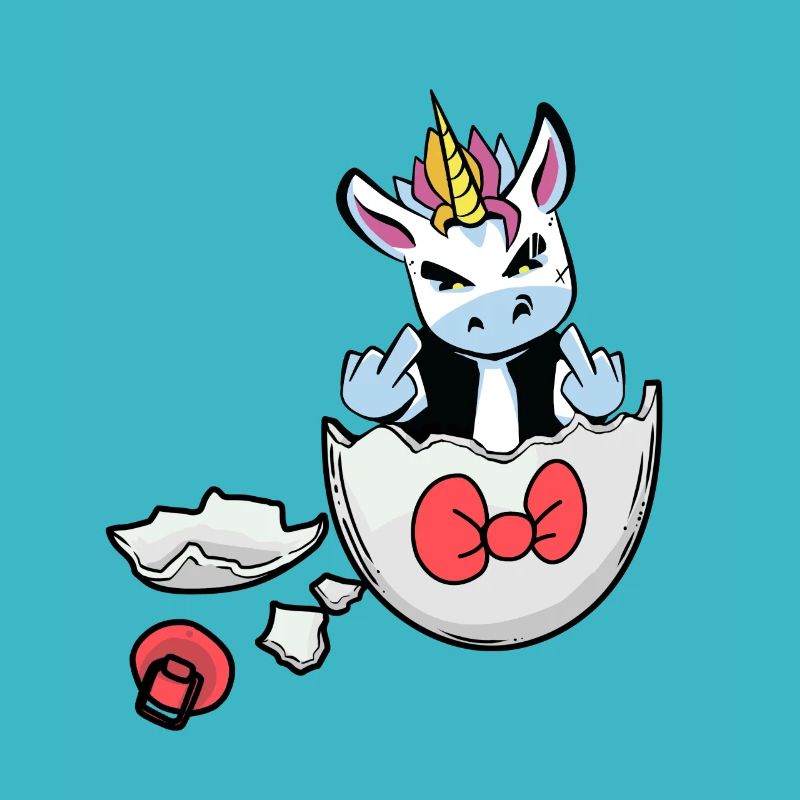 Licorne Naissance Grossesse Enceinte Bébé Oeuf