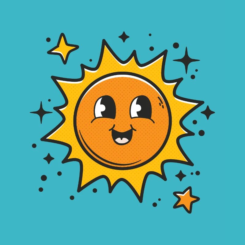 Frohe Sonne