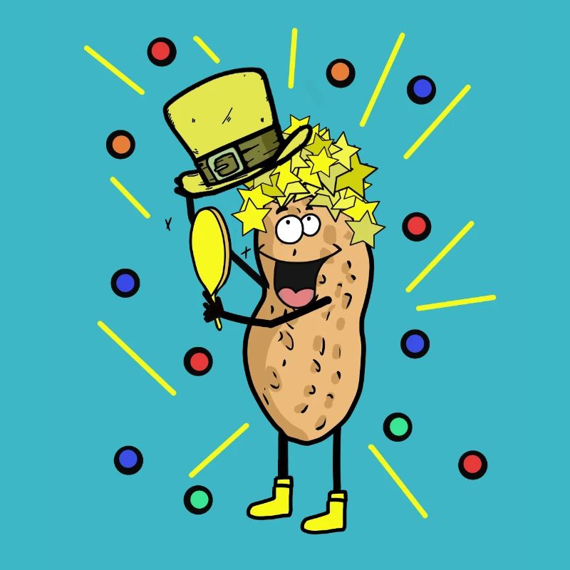 Peanut Stars Starlet Nut Show Stage Star