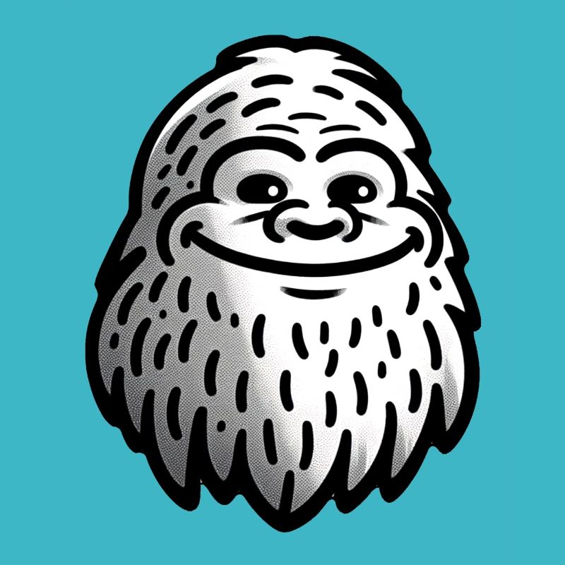 Yéti souriant - Observation d’un Sasquatch