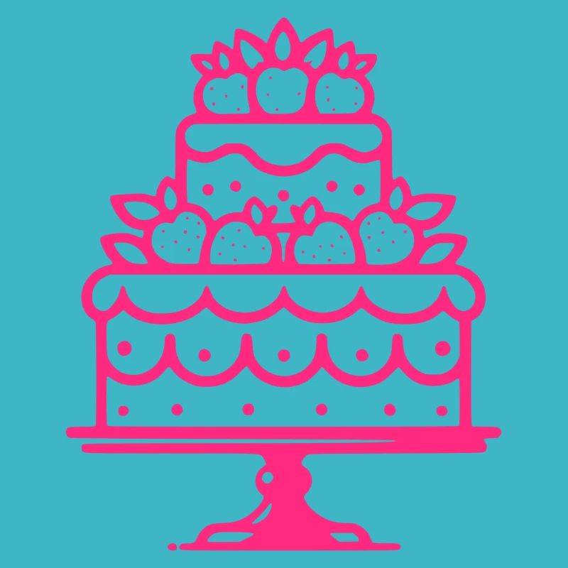 Torte Umriss