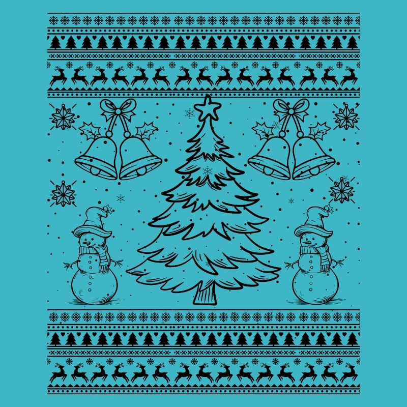 Motif Noël Arbre de Noël