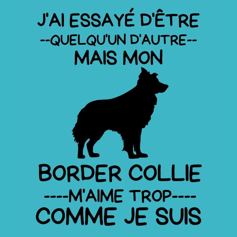 Mon Chien border collie m aime trop