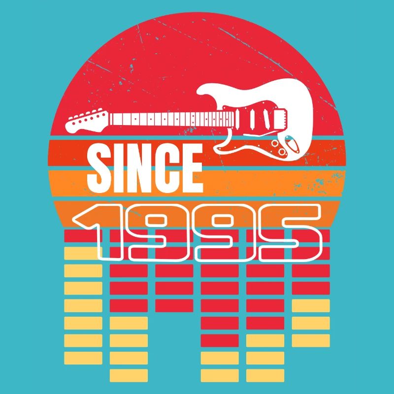 Seit 1995 Retro Gitarre