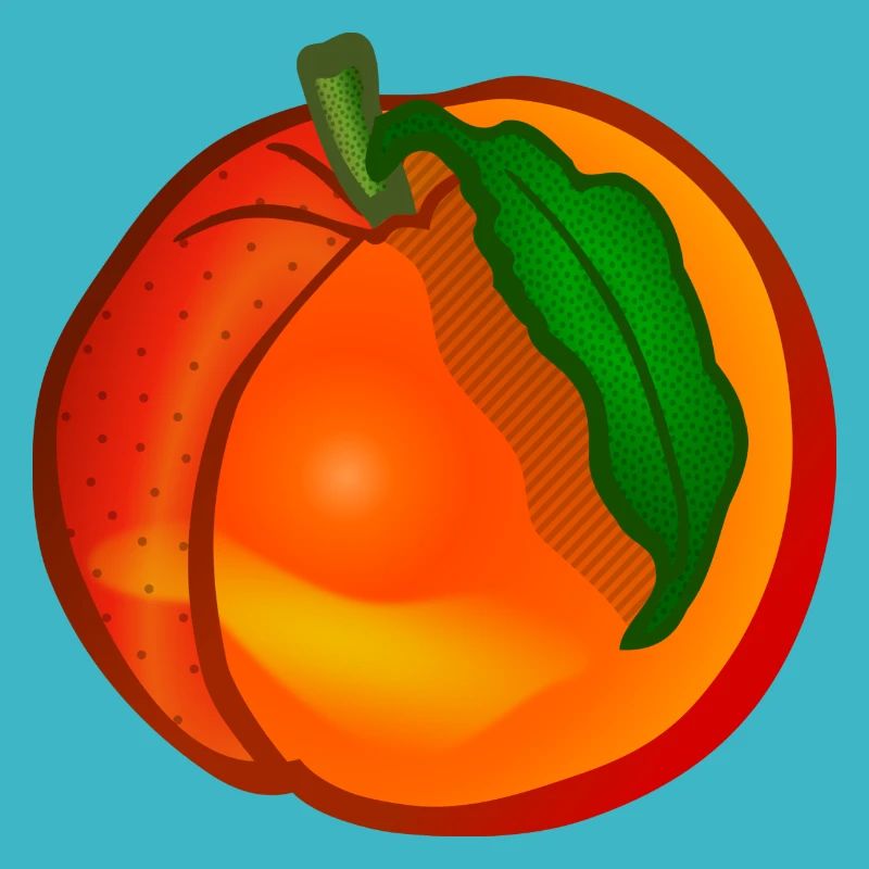 peach pfirsich veggie gemuese fruits2