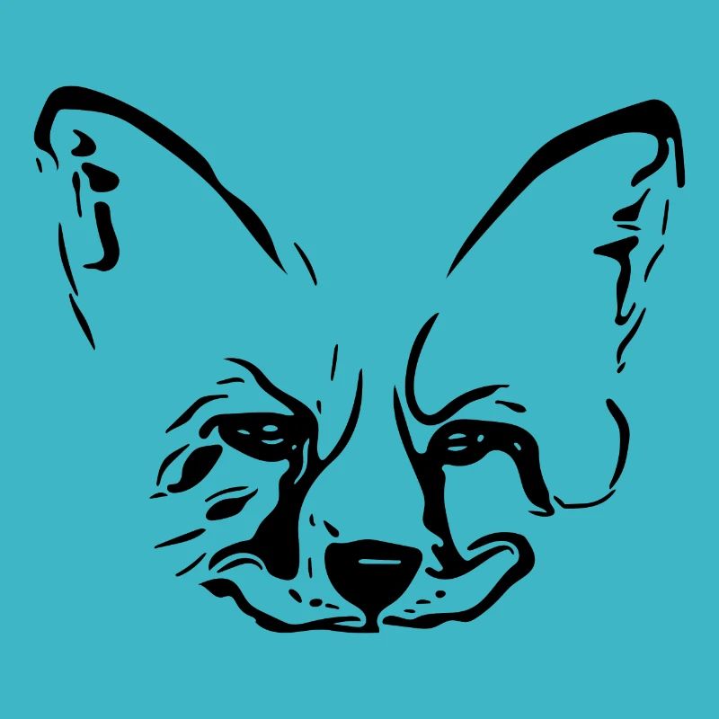 Fuchs Portrait Vintage Head Dessin