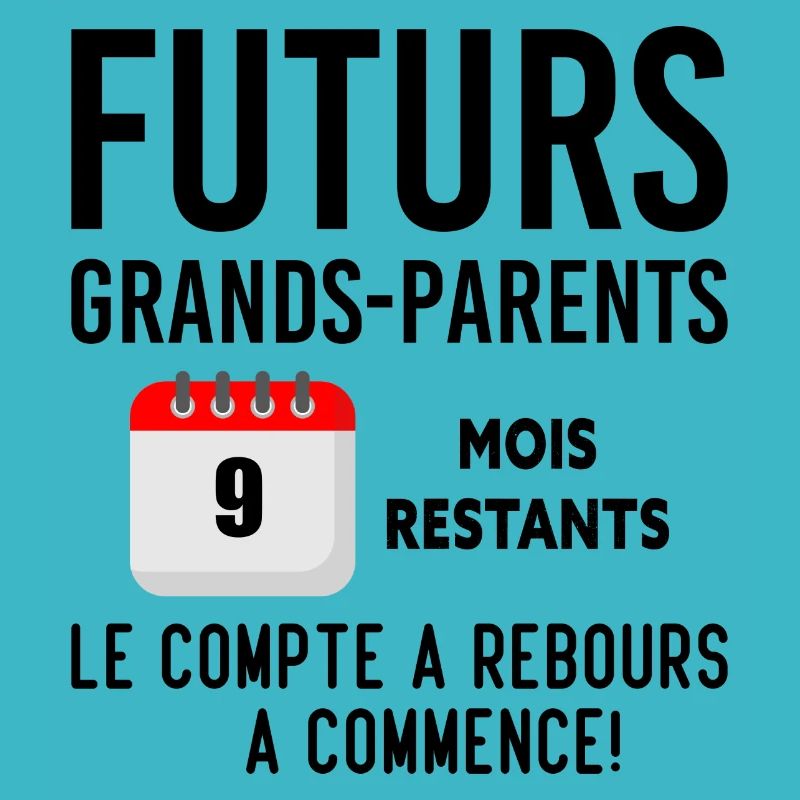 Futurs Grands Parents Cadeau Annonce de Grossesse