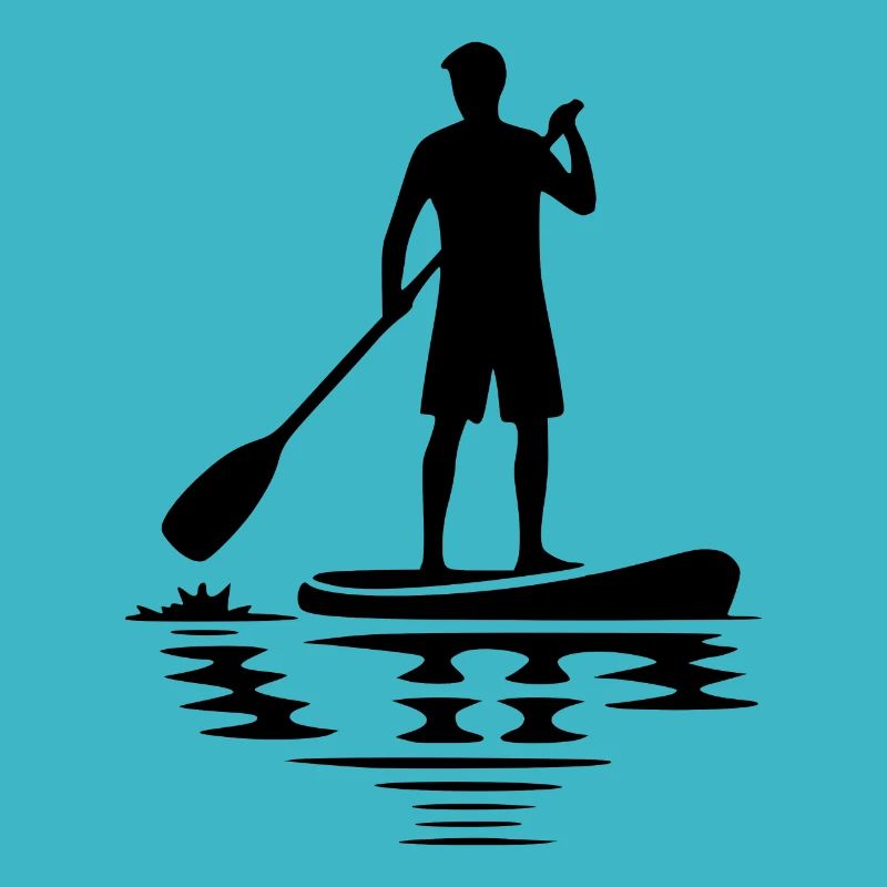 Paddelkunst Stand Up Paddling