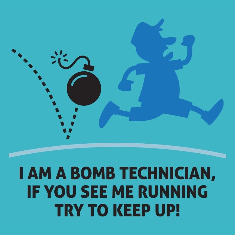 Quand une bombe escadrons courir, suivez-le!