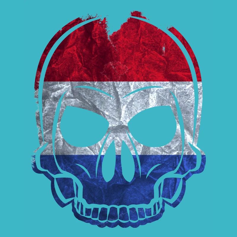 MMJ Pays-Bas Drapeau de crâne