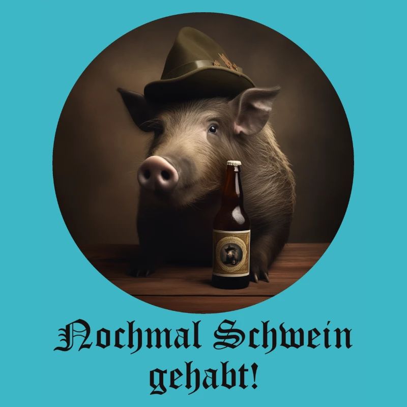Wildschwein mit Hut - Nochmal Schwein gehabt V2!