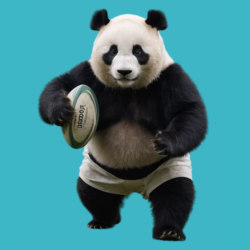 Panda sportif