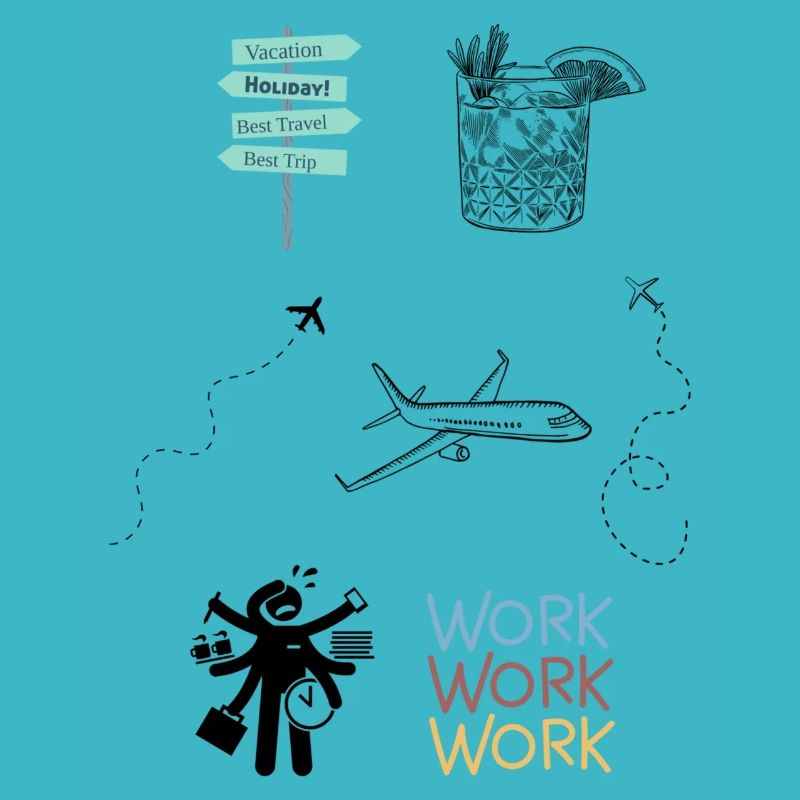Arbeit vs. Urlaub