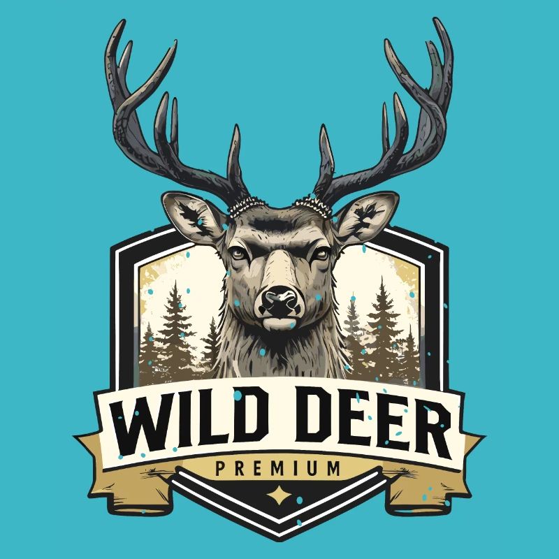 Majestic Wild Deer